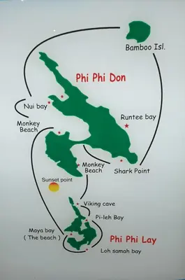 a map of the philippines and the philippine islands at Harmony House-SHA Plus in Phi Phi Don