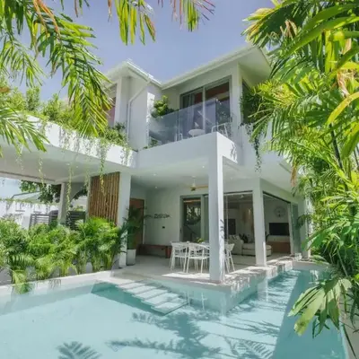 Modern Rustic 4 Bedrooms Villa