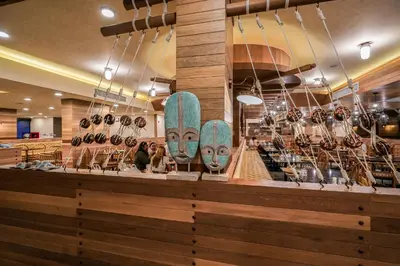 a store with a bunch of skateboards on display at The Marin Phuket Kamala Beach in Kamala Beach