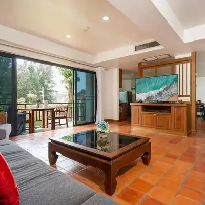 Beachside Apt Short Walk to Nai Harn Beach 2-3 BR