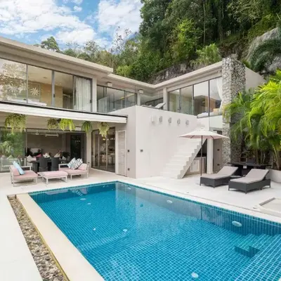 Serenity and Modern Art - Open Hill View 3BR Natural Park Villa 1