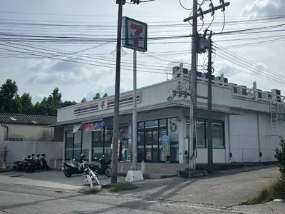 a store with motorcycles parked in front of it at Bayok 11 - 2 Bedrooms 2 Bathrooms Villa Near Kathu Waterfall in Ban Huai Luk (1)