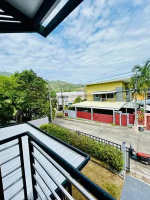 a view from the balcony of a building at Vibe Phuket Private Rooms in Shared Villa Some Shared Bathrooms in Phuket Town