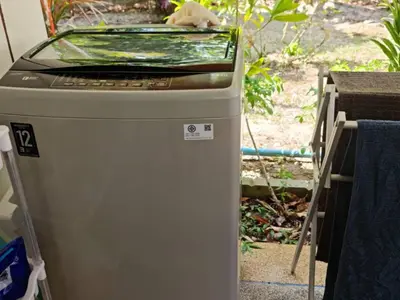a machine with a glass top on top of it at Natures relax in Kamala Beach