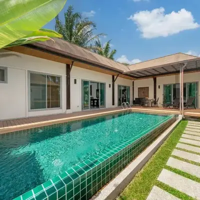 3 bedrooms private villa with garden Rawai
