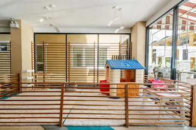 a childrens play area in a building at The Proud Rawai Studio in Phuket Town