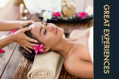 a woman getting her hair washed at a spa at Luxury Apartment at a Bargain in Kamala Beach