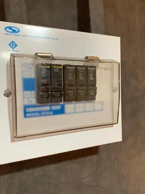 a box with a picture of a radio on it at Fong Kaew and Baan Nang Fa Guesthouse in Patong Beach