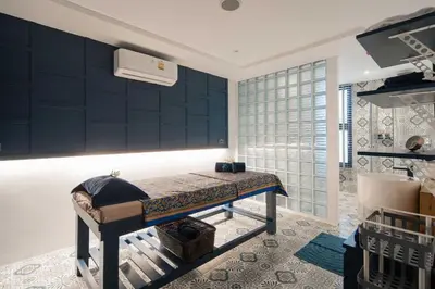 a bedroom with a bed in a room at Relax & Recharge in Modern Comfort at the Hill View Tropics Kamala Suite CTG L607 in Kamala Beach