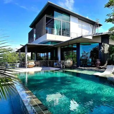 Krabi Glass House Sea View Villa