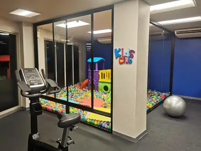 a room with a play room with a ball pit at Veloche Karon 12 in Karon Beach
