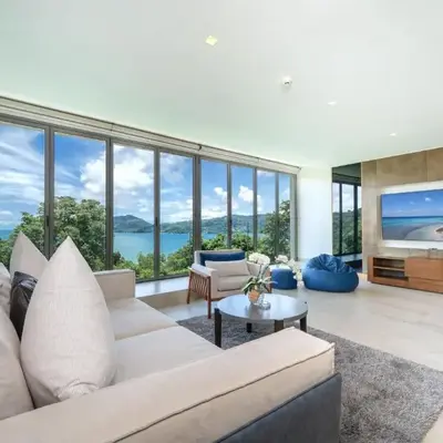 Ocean Bliss - Sapphire Bay 3BR Apartment 812 with Terrace and Awe-Inspiring Views of Patong Bay