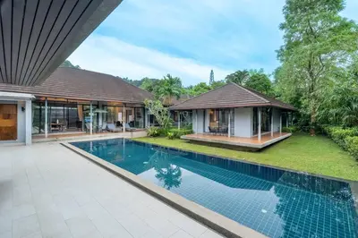 an image of a house with a swimming pool at High End Imported Furniture Loch Palm Golf Course V145 in Kathu