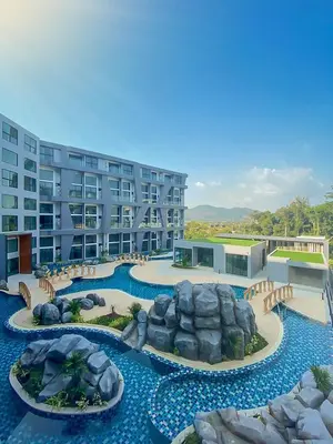 an image of a resort with a swimming pool at Duplex Condo pool access in Rawai Beach