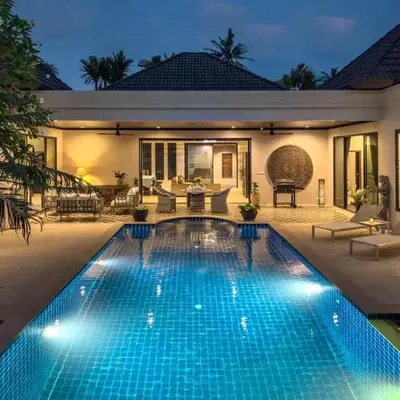 Villa Intira 5 bedrooms with 12m private pool and garden