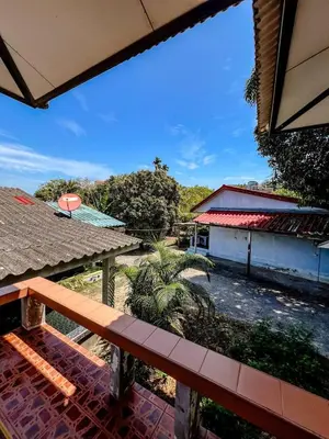 a view from the balcony of a house at Sea House in Panwa in Ban Lo Long