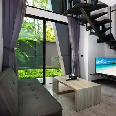 Duplex Loft in NaiHarn Residence near the Beach