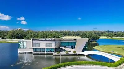an image of a house on the water at Condominium Royal Lee Airport Phuket30 in Ban Bo Han
