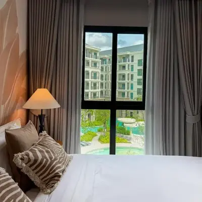 Modern 1BR with Pool View The Title Legendary