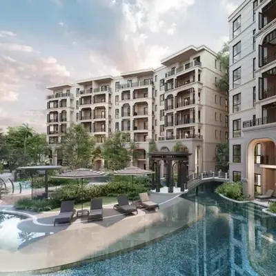 C249 Brand new Pool view stay with great amenity