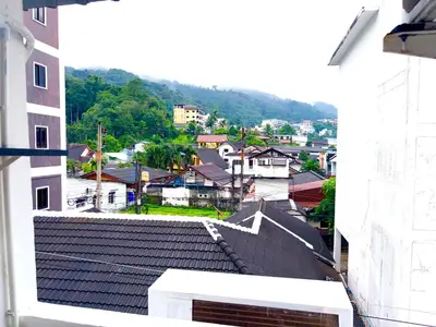 a view of a city from a building at Patong Canal Villa 304 in Patong Beach
