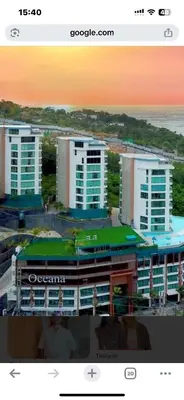 a picture of a city with buildings in the background at OCEANA Kamala SeaviewCondo B41 in Kamala Beach