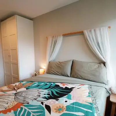 Title - Comfortable 1BR Tropical Retreat