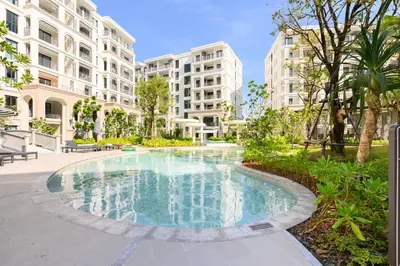 an image of a swimming pool in a building at Bangtao The Title Legendary by Phuket Sabay Rent F501 in Bang Tao Beach