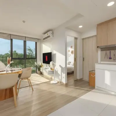 Melia 2BR with Rooftop Pool - Skypark Laguna