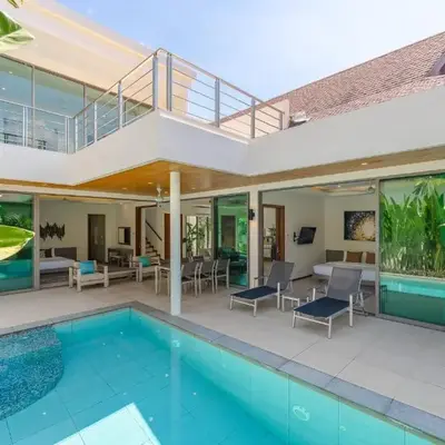 Tropical Rawai Beach Home Retreat with Pool & Gym