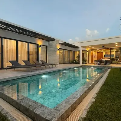 Newly built private Quinta Lane 4br pool villa