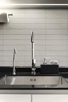 a kitchen sink with a faucet on top of it at Bangtao The Title Legendary by Phuket Sabay Rent I302 in Bang Tao Beach
