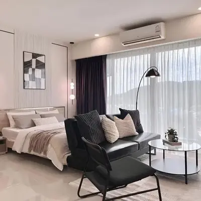 CHIC CONDO - Cozy studio with mountain and sea views