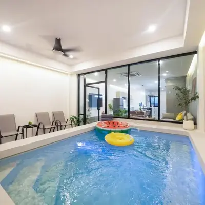 Heaven pool villa reach beach in 3 mins bangla10m