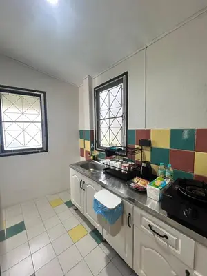 a kitchen with a sink and a counter top at The Endless Bangtao Residence CAC 1 in Bang Tao Beach