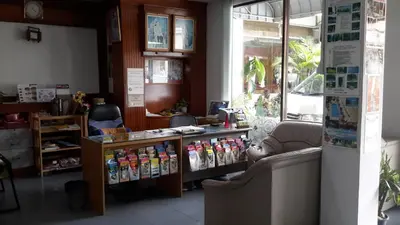 a room with a store with a lot of soda cans at J Hotel in Ao Nang Beach