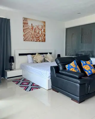 Gallery image of Thawi Studio with Sea View in Chic Condo in Karon Beach
