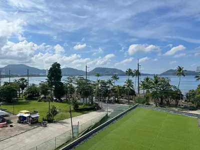 a view of a park and a body of water at The Nature Phuket in Patong Beach
