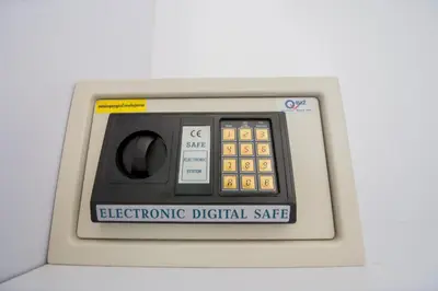 an electronic digital scale sitting on top of a table at Aonang Ocean View Studio ( The Sea Condo ) in Ao Nang Beach