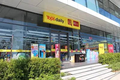a t tops daily store in a building at Beehive Phuket Old Town Hostel in Phuket Town