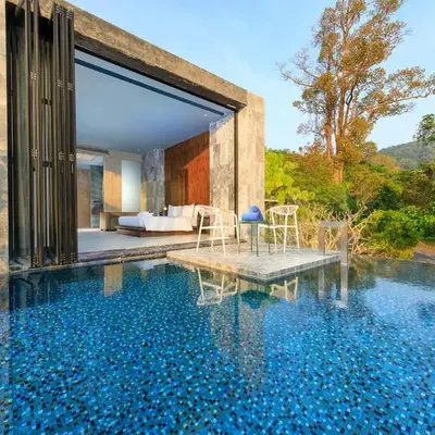 Romantic villa in the tropics near Kamala Beach